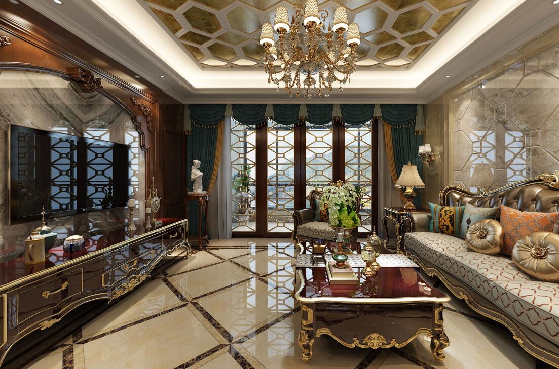 166㎡ 古典歐式家裝，一場奢靡的視覺盛宴！