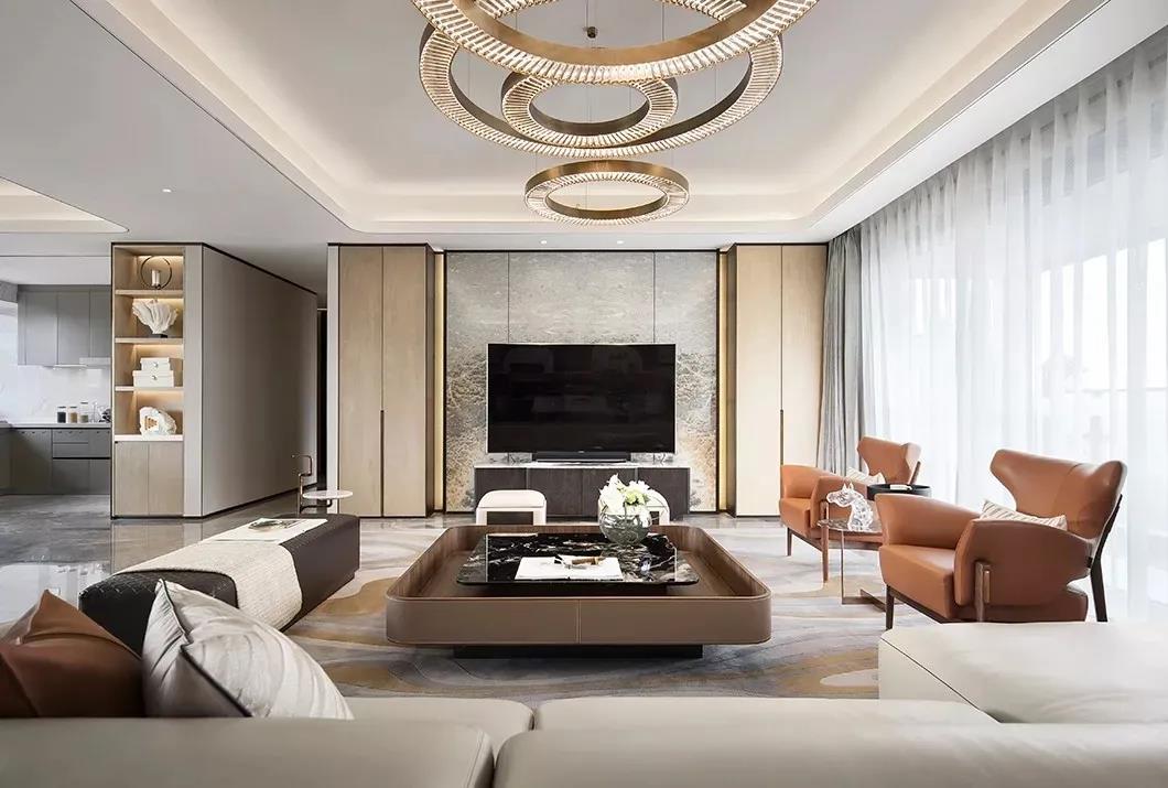 中聯(lián)觀云溪240㎡輕奢大平層：三代同堂的溫馨感，忘記風(fēng)格的設(shè)計(jì)感
