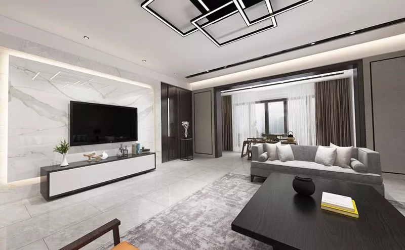 湖邊御景305㎡現(xiàn)代風(fēng)格，在舒適時(shí)尚里碰撞出個(gè)性火花！