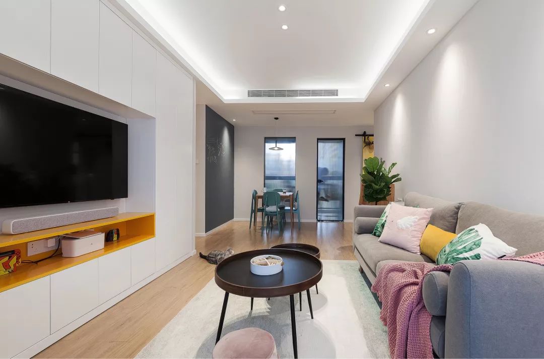 廈門國貿(mào)金沙灣76㎡北歐風(fēng)小三房，空間文藝精致