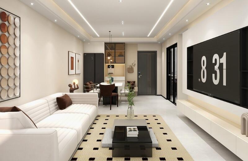 寶墅灣 98㎡現(xiàn)代簡(jiǎn)約