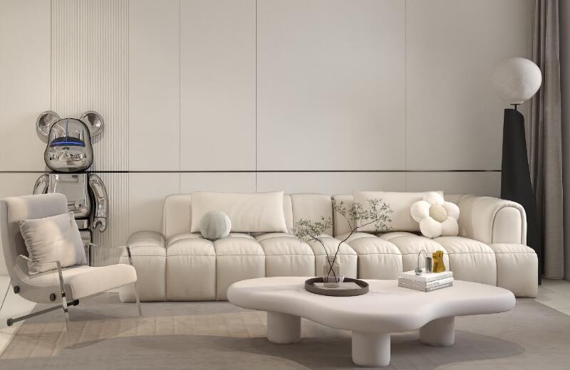 玖和廣場 100㎡奶油風格