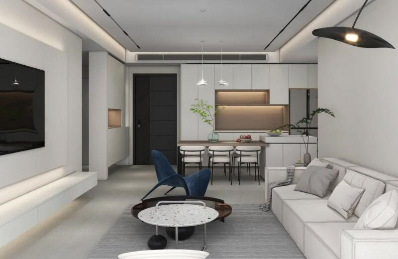 領(lǐng)秀御園 100㎡現(xiàn)代風格